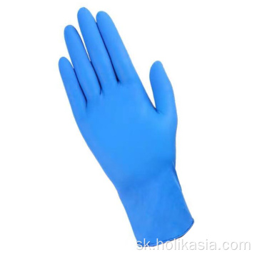 Lekárske vyšetrenie jednorazové farebné nitrilové rukavice